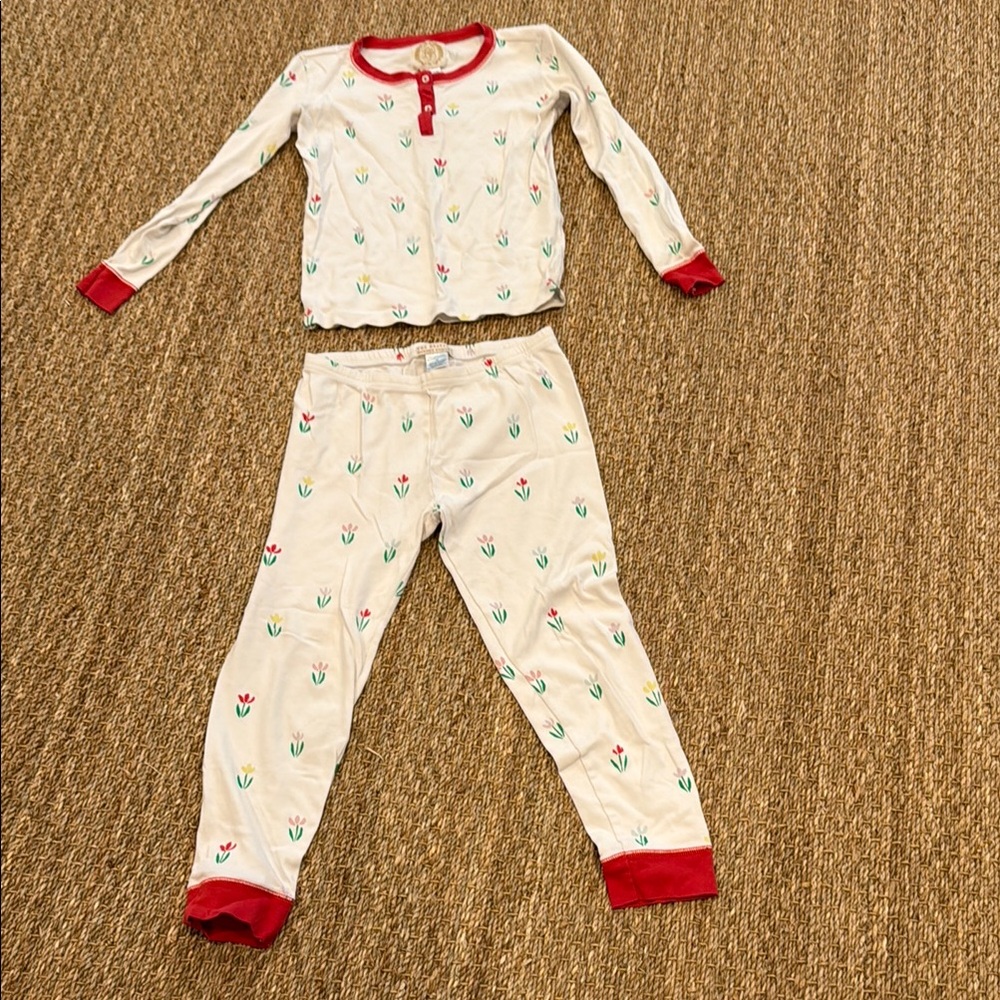 Kids The Beaufort Bonnet Co Pajamas with Red Accents
